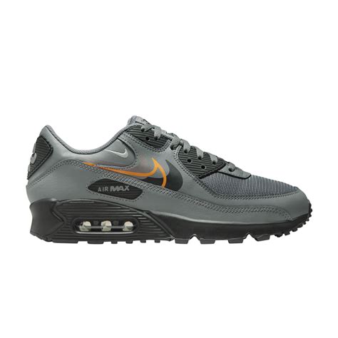 Nike Air Max 90 Multi Swoosh Smoke Grey Mandarin 